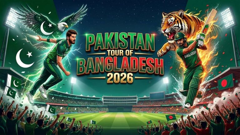 Pakistan Tour of Bangladesh 2026 Live Telecast, Schedule, Squad