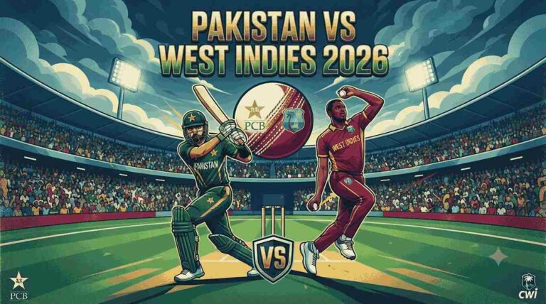 Pakistan vs West Indies 2026 Live Streaming, Squad & Schedule