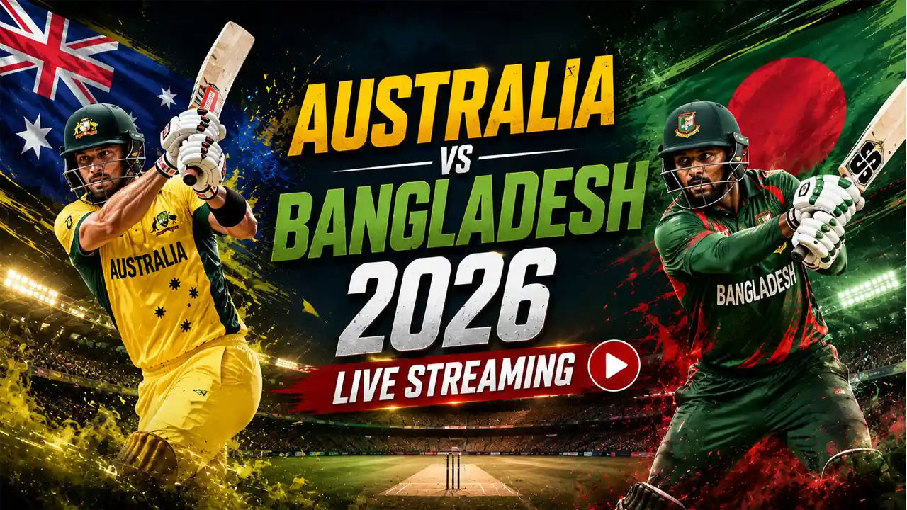 Australia vs Bangladesh 2026 Live Streaming, Squad & Fixtures