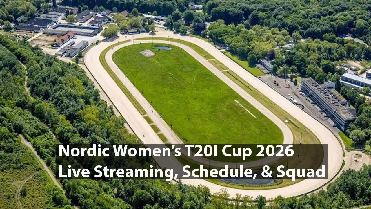 Nordic Women T20I Cup 2026 Live Streaming, Schedule, Squad