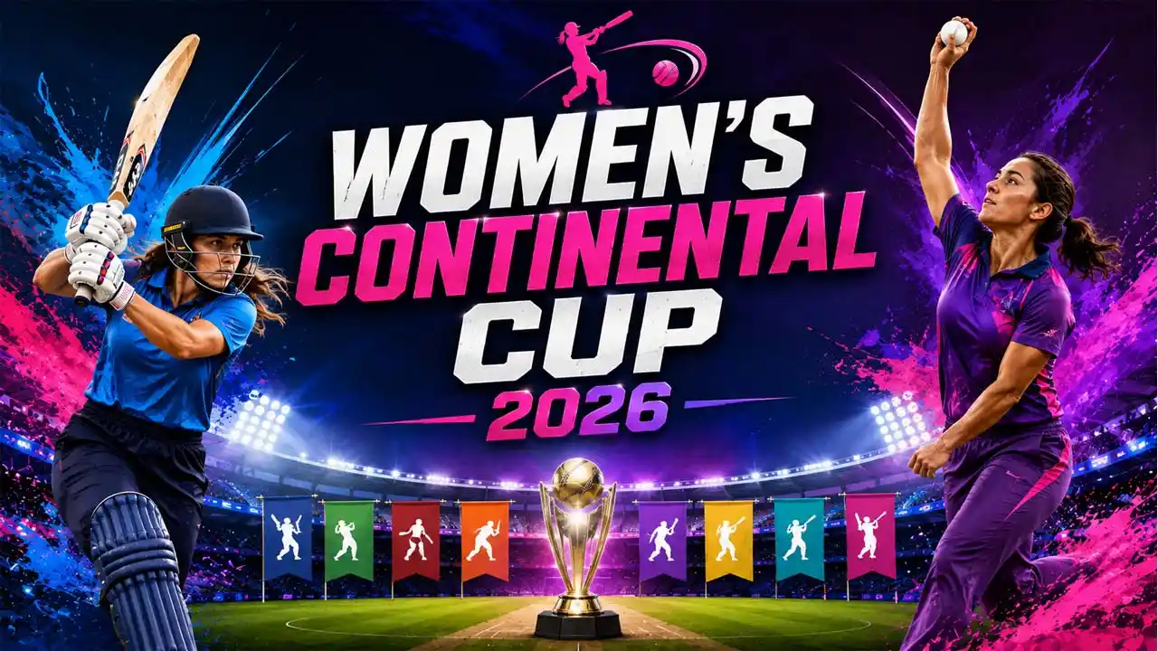 Women's Continental Cup 2026 Live Telecast, Squad & Schedule Details