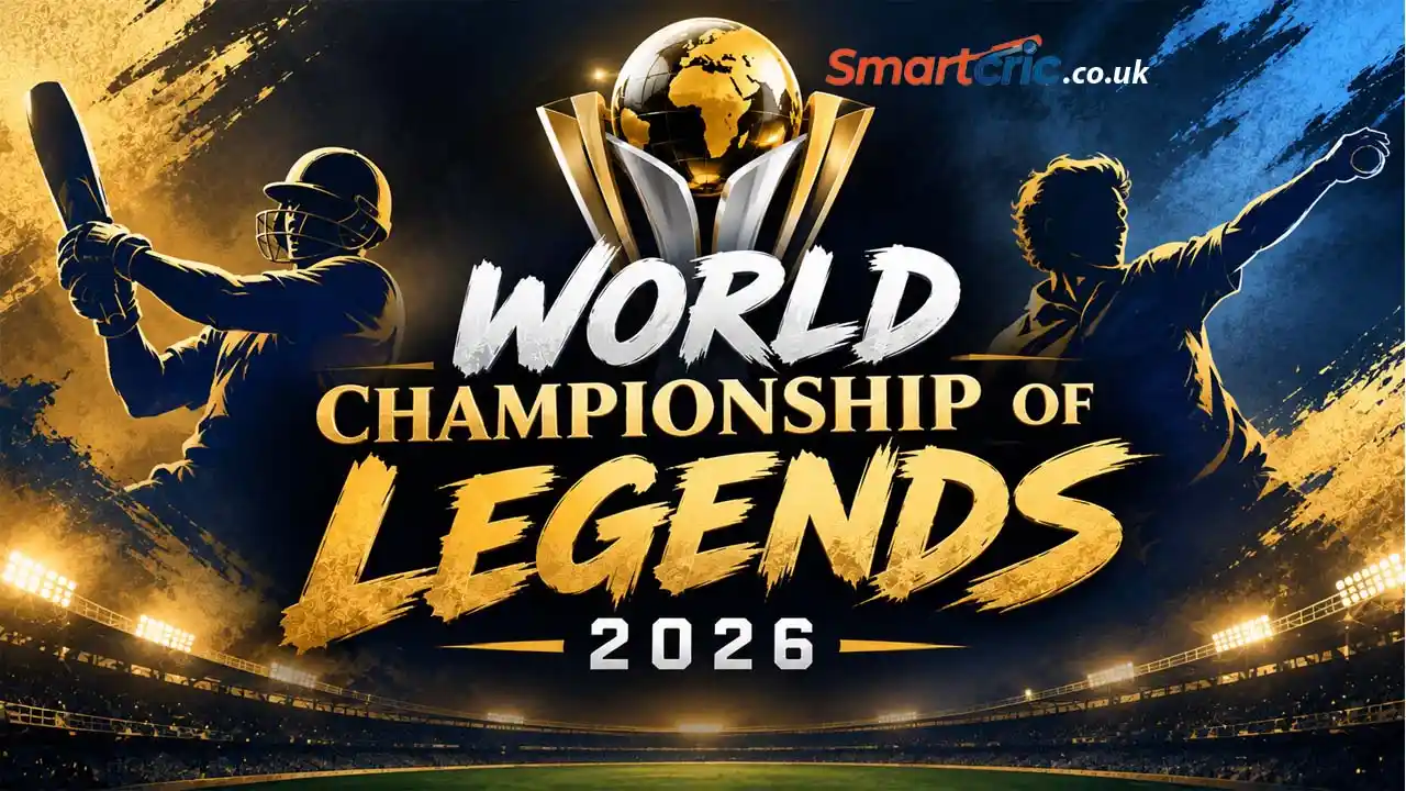 World Championship of Legends 2026 Live on Smartcric UK